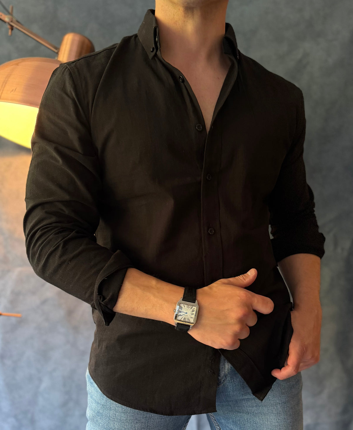 Camisa lino maldivas