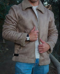 Chaqueta taupe