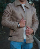 Chaqueta taupe