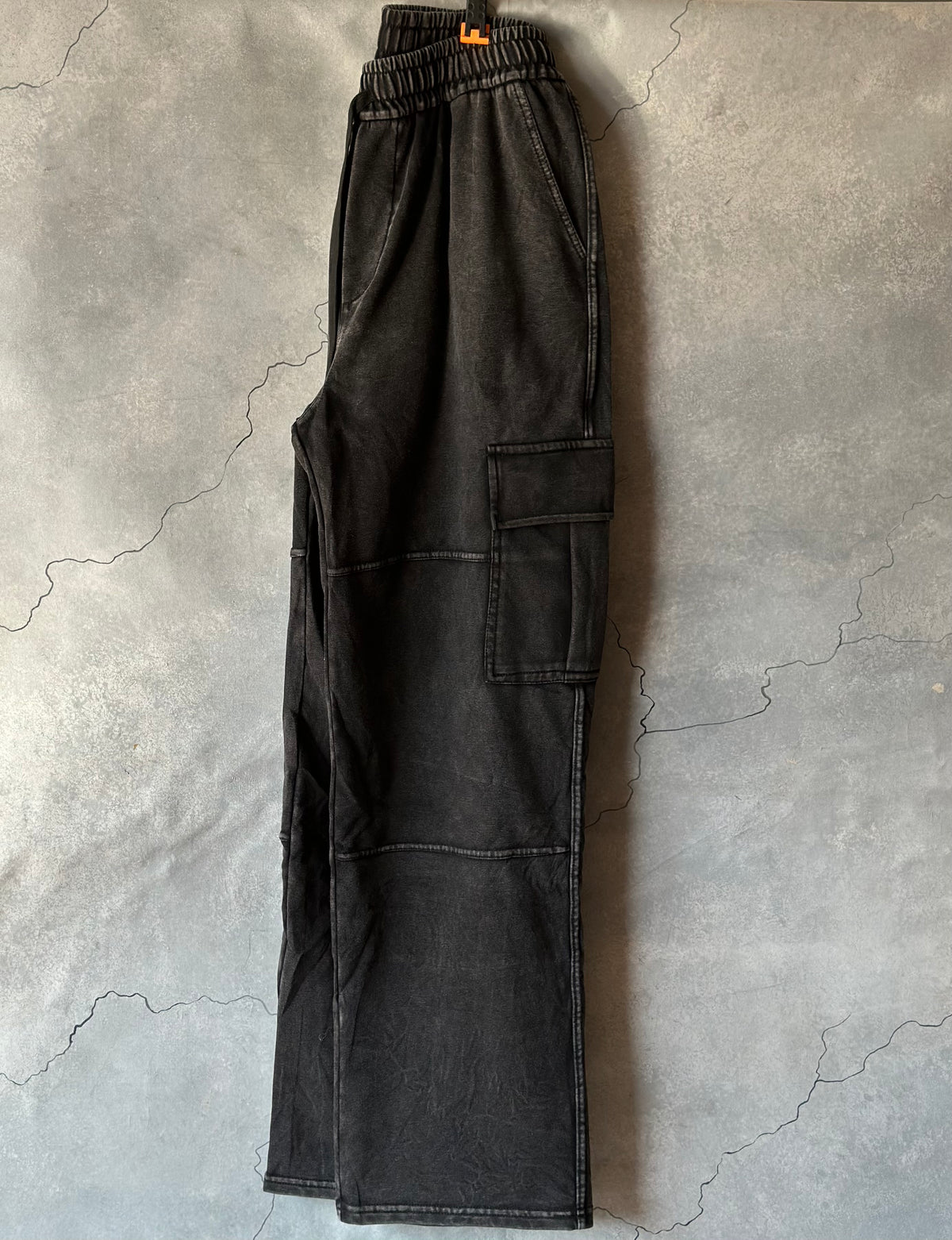 Stone cargo pants