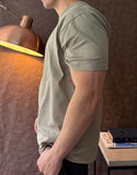 Polera algodón relaxed fit