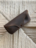 Estuche gafas cuero