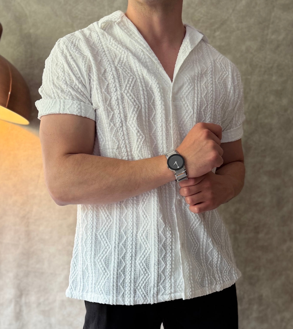 Camisa Lisboa blanca