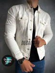 Chaqueta jeans blanca