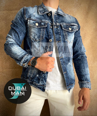 Chaqueta jeans azul